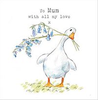 Tap to view Mum Cute Duck Birthday Card