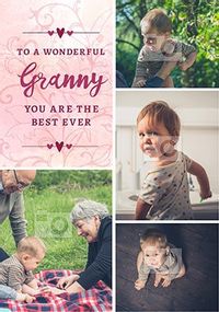 Tap to view Wonderful Granny Multi Photo Card