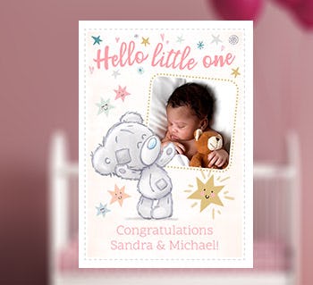 New Baby Me to You Cards