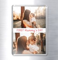 Tap to view First Mummy's Day Photo Magnet - Portrait
