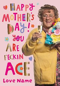 Tap to view Mrs Brown - Feckin Ace Personalised Mother's Day Card