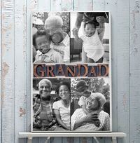 Tap to view Grandad Photo Canvas - Portrait