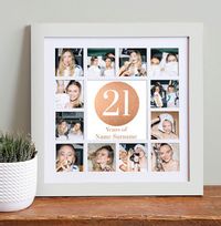 Tap to view 21st Birthday Collage Frame