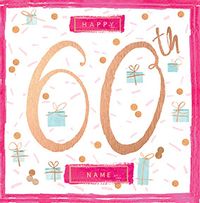 Tap to view Sassy 60th Birthday Card