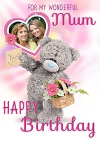 Tap to view Me To You Wonderful Mum Photo Upload Birthday Card
