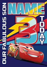 Tap to view Lightning McQueen Photo Card - Son