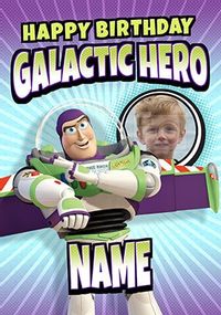 Tap to view Buzz Lightyear Galactic Hero Photo Card