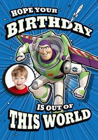 Tap to view Buzz Lightyear Photo Birthday Card