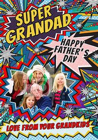 Tap to view Super Grandad Father's Day Card