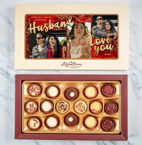 Tap to view Especially For My Husband Photo Chocolates - Box of 16
