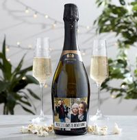 Tap to view Personalised Prosecco With Multi Photo Upload & Text