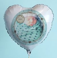 Tap to view New Baby Boy Photo Balloon