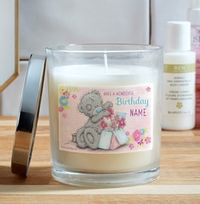 Tap to view Me To You Birthday Personalised Candle