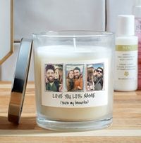 Tap to view Love You Romantic Photo Candle