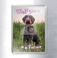 Tap to view Wuff You Furever Photo Magnet
