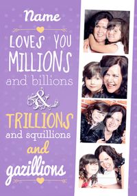 Tap to view Love You Millions Card - Emotional Rescue