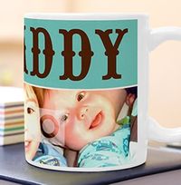 Tap to view Personalised Mug - Photo Upload Word Play Daddy