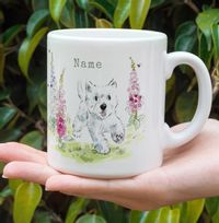 Tap to view Westie Dog Personalised Mug