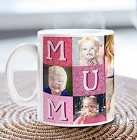 Tap to view Mum - Love You Multi Photo Mug
