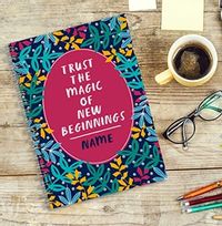 Tap to view New Beginnings Personalised Inspiration Notebook