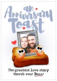 Tap to view Anniversary Toast Photo Card