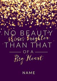 Tap to view Beauty of a Big Heart Card