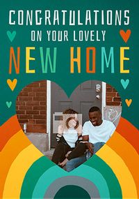 Tap to view Rainbow Bright Photo New Home Card