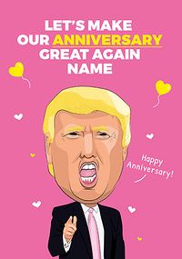 Tap to view Great Again Personalised Anniversary Card