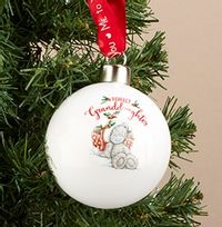 Tap to view Tatty Teddy - Perfect Granddaughter Bauble