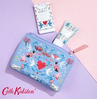 Tap to view Cath Kidston Hand Care Pouch - Hearts & Doves