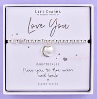Tap to view Love You To The Moon & Back Bracelet