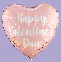 Tap to view Happy Valentine's Pink Inflated Balloon