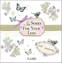 Tap to view Sorry for your Loss Sympathy Card