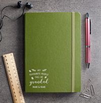 Tap to view Fave Grandad Hardback Engraved Notebook