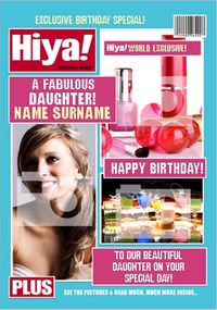 Tap to view Hiya! Birthday Daughter Multi Photo