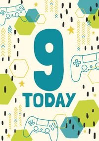 Tap to view 9 Today Gamer Birthday Card