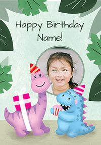 Tap to view Dinos Photo Birthday Card