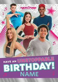Tap to view The Next Step Unstoppable Birthday Card