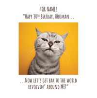 Tap to view 30th Birthday Hooman Card