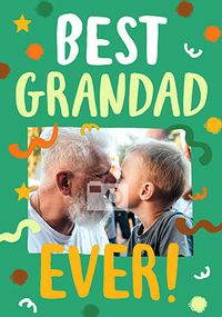 Tap to view Best Grandad Ever Fathers Photo Card