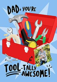 Tap to view Tool-tally Awesome Dad Father's Day Card