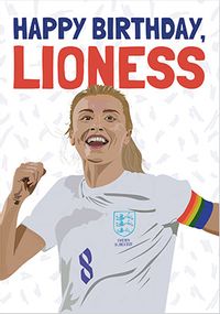 Tap to view Lady Lioness Birthday Card