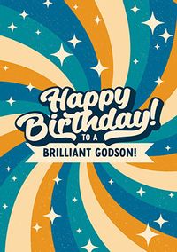 Tap to view Brilliant Godson Birthday Card