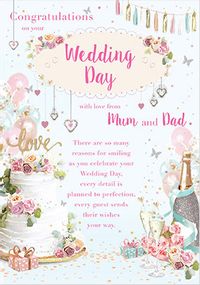 Tap to view Mum and Dad Wedding Card
