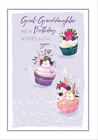 Tap to view Special Great-Granddaughter Birthday Card