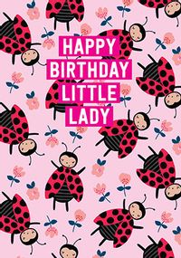 Tap to view Little Lady Birthday Card