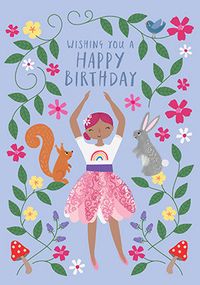 Tap to view Birthday Girl Children's Birthday Card