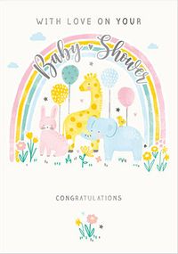 Tap to view Rainbow Baby Shower Card
