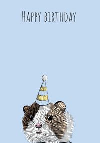 Tap to view Guinea Pig Children's Birthday Card