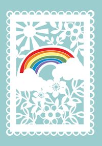 Tap to view Lacy Rainbow Card